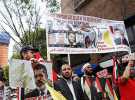 Mursi'nin idam kararı New York'ta protesto edildi