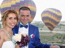 Nikahları bin metre yüksekte kıyıldı