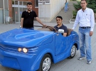 Üniversite öğrencileri elektrikli otomobil üretti