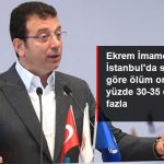 İstanbul'da son 3 yıla göre ölüm oranı yüzde 30-35 daha fazla