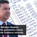 Bodrum Belediye Başkanı'ndan Uçuk Döner Fiyatlarına Yapılan Eleştirilere Yanıt