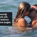 Sylvie Meis, Nişanlısıyla Denize Öpüşürken Yakalandı
