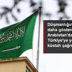 Suudi Arabistan Türkiye'ye Yönelik Boykot Çağrısı