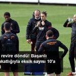 Galatasaray Revire Döndü! Sakat Futbolcu Sayısı 10'a Yükseldi