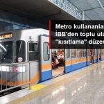 İBB'den toplu ulaşımda kısıtlama düzenlemesi