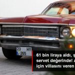 Klasik Araba Tutkunun 61 Bin Liraya Aldığı Aracına Talep Büyük